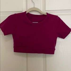 Small Cropped NVGTN Tee Shirt